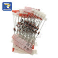 【YIYANGMAOYI111】14Values*5pcs=70pcs 1W Zener Diode Package DO-41 3.3V-30V Component Diy 14 Kinds of used volts.