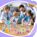 64-426Pcs Magnetic Designer Construction Set Model Building Toy Magnets Magnetic Blocks Educational Toys For Children. 