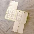 Grid Portable Box Travel Watercolor Supplies Box Palette Foldable 24/48 Mini Art Packing Moisturizer Painting Paint Watercolor.