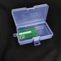 High Transparent Rectangular Plastic Empty Box, Sample Storage Box, Spare Parts, Packaging Box, PP Tools, Jewelry, Hardware. 