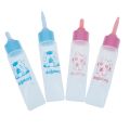 Pet Milk Bottle Puppy Kitten Feeding Bottle Bady Nursing Water Milk Feeder 30ml - D.