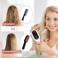Electric Scalp Massager Blue Red Light Therapy Hair Growth Comb Magnetic Head Massage Brush Cordless Hair Brush Relieve Fatigue.