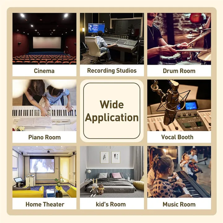 36%20Pack%209.8X%209.8X%202%20Inch%20Pyramid%20Acoustic%20Foam%20Sound%20Proof%20Foam%20for%20Wall,Studio,%20Home%20and%20Office%20-%20Image%207