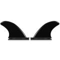 2PCS Future Tri Fin Nylon Classed SUP Surfboard Fin 3.5''.
