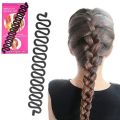 Styling Tools Fashion French Hair Braiding Tool Bun Maker Hair Styling Clip Stick Hair Accessories Twist Plait Hair Accessory For Women And Girls Hair Braid. 