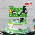Soccer Cake Topper Decorations Cake Picks for Theme Party Soccer Party Sport. 