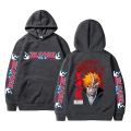 Anime Bleach Hoodies Graphic Kurosaki Ichigo Printed Hooded Sweatshirts Unisex Fashion Casual Sportwear Pullover Tops. 