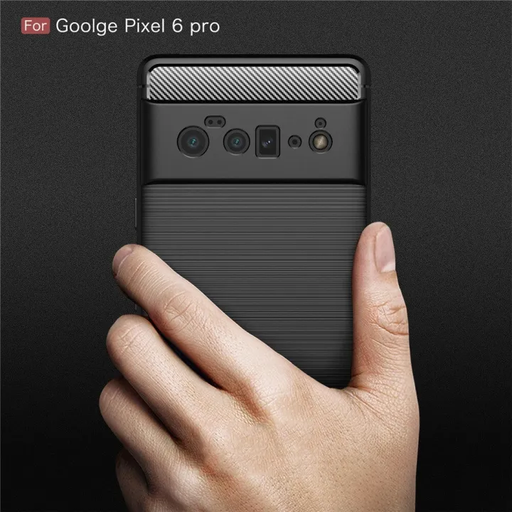 Carbon%20Fiber%20Case%20For%20Google%20Pixel%206%20Pro%20Luxury%20Stylish%20Rubber%20Silicone%20Armor%20Designed%20Shockproof%20Flexible%20Camera%20Bumper%20Protective%20TPU%20Back%20Cover%20-%20Camera%20-%20Phone%20-%20Image%208