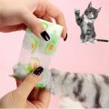 Pet self-adhesive Bandage For Puppy Dog Cat Socks Disposable Outing Anti-Dirty Leggings Foot Cover Pembalut Pet. 