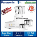Panasonic MX-AC310 Heavy Duty Super Mixer Grinder | 1000 Watt.
