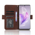 Vantime for Vivo V29 v29e 5G PU leather soft TPU wallet case multi cards clip flip cover.