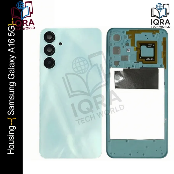 Samsung Galaxy A16 (Backshell) Back Panel with Side Frame Housing ...