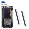 NodeMCU ESP8266 Development Board with 0.96 Inch OLED Displayoptimum, CH340 Driver Module for Arduino IDE/Micropython Programming. 
