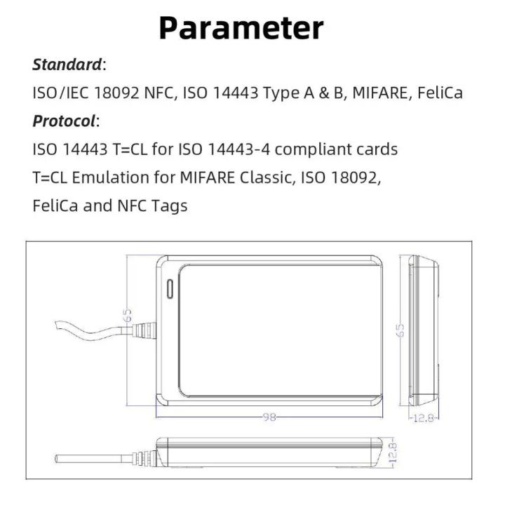 NFC%20Reader%20USB%20ACR122U%20contactless%20smart%20ic%20Card%20and%20writer%20rfid%20copier%20Copier%20Duplicator%205pcs%20UID%20Changeable%20Tag%20Card%20Key%20Fob%20-%20Image%204