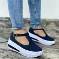 Shoes Women Platform Sandals Velcro Stretch Fabric Summer Women's Comfort Walking Ladies Sandalias Female Casual Footwear. 