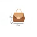 POLENE leather Envelope package top layer cow leather advanced feeling designer backpack crossbody bags for women luxury bag. 