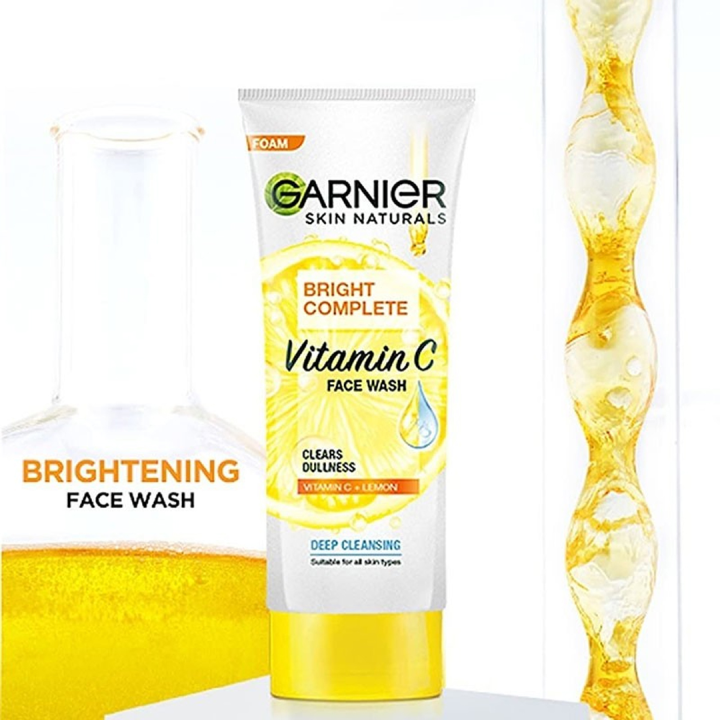 Garnier Bright Complete Vitamin C Face Wash -50gm