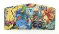 Pokemon Cartoon Printed Wallet for Woman Boys and Girls Animation Peripheral Short Wallet Student Twofold PU Leather Money Purse.