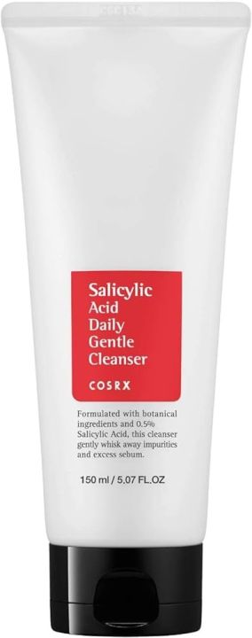 COSRX Salicylic Acid Daily Gentle Cleanser - 150ml Daily Face Wash Facial Cleansers