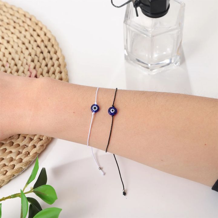 12pcs%20Turkish%20Style%20Evil%20Eye%20Bracelet%20for%20Women%20Men%20Teens%20Lucky%20Red%20Rope%20Handmade%20Wove%20Shell%20Pendant%20Surf%20Anklet%20Wholesale%20-%20Image%204