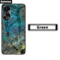 For OPPO A38 4G Phone case Fashion Marble Pattern Phone Case Tempered Glass Protected Soft Silicone Bumper For OPPO A38 Cover Casing HP. 