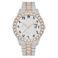 Malishi MISSFOX Watch Strange Arabic Numeric Diamond Luxury Brand Watch Men's Watch. 