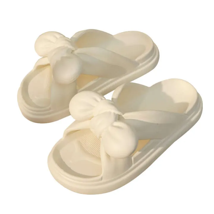 Bow%20shaped%20sandals%20women%20summer,%20non%20slip%20thick%20soled%20cute%20slippers%20indoor%20and%20home%20use.%20Women%20wear%20them%20outside%20the%20bathroom%20for%20bathing%20in%20summer%20-%20Image%205