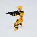 Multi-Jointed Movable Shapeshift Robot 2.0 3D Printed Mannequin Dummy 13 Action Figures Toys Kids Adults Parent-children Games. 