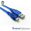 1 METER MICRO USB CABLE FOR ARDUINO, NODE MCU AND FLIGHT CONTROLLERS. 