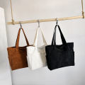 2023 ew Original esign Japanese ipper Commuter hiened Velet utot ag Casual Student One Shoulder andbag.