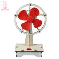 【Yurui】Science Fan Kit No Burr Ability Eco-friendly DIY Fan Toy Kids. 