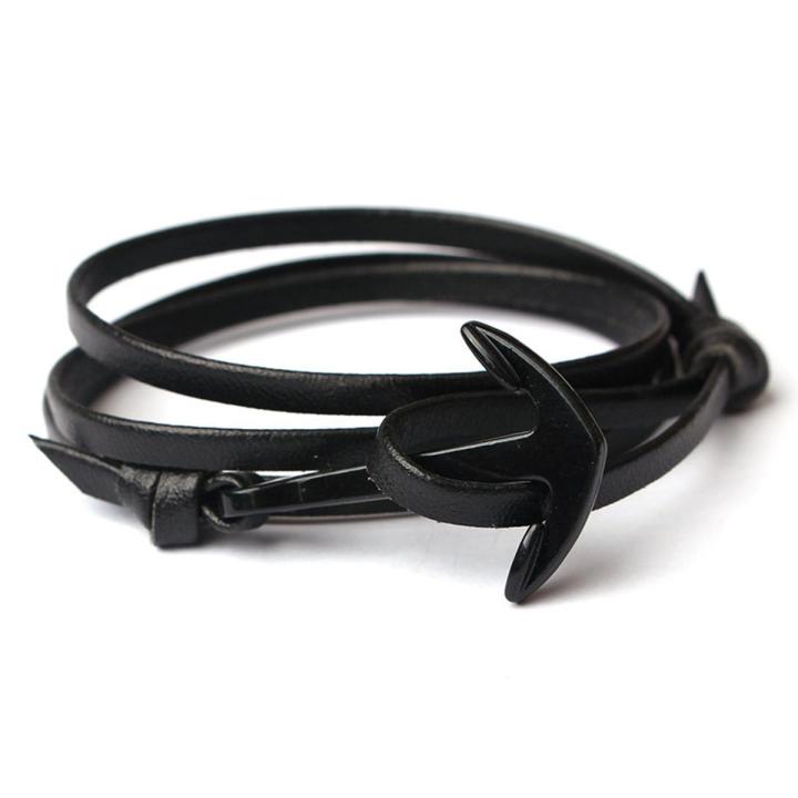 Men's Fashion and Leather Bracelet