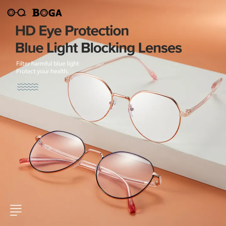 OQ%20BOGA%204%20Styles%20Unisex%20Anti%20Blue%20Light%20Proof%20Radiation%20Metal%20Irregular%20Polygon%20Frame%20Computer%20Glasses%20Women%20Men%20Eye%20Protection%20Fashion%20Full%20Rim%20Eyewear%20-%20Image%203