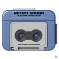 Mini Retro Recorder Keychain Can Record And Play Music Fun Music Box Pendant Personalized Couple Gift For Girlfriend O0X1.
