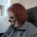 Pennywise Horror Joker Mask Halloween Cosplay Evil Clown Latex Masks Scary Carnival Party Head Cover Movie Cos Decoration Props. 