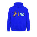 Venn Diagram Unicorn Narwhal Same Difference Graphic Hoodie Hoodies Fashionable Customized Mens Sweatshirts Moto Biker Clothes. 