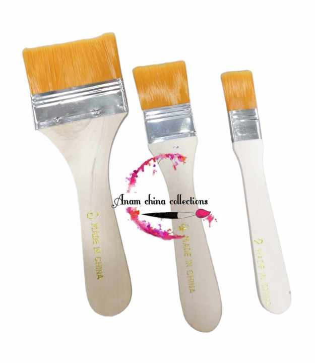 Keep Smiling Art Gesso Brush Set 3ps | Daraz.com.bd