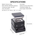 KOGEEK MHP30-PD Mini Hot Plate Pre-heater Constant Temperature Heating Station Soldering Station OLED Digital Display for Components Welding Soldering Phone Maintenance Disassembly. 