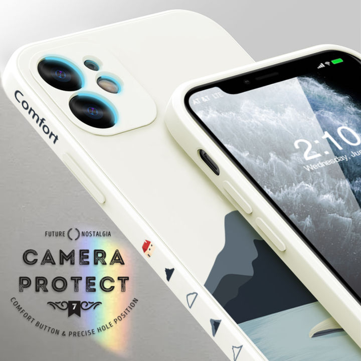 Infinix%20Note%208I/X683%20New%20Mount%20Fuji%20Design%20Edge%20Pattern%20Silicone%20Full%20Camera%20Protect%20Case%20Cover%20-%20Image%208