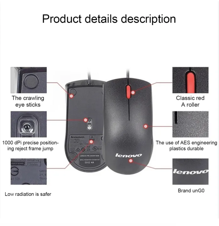 LENOVO%20M120%20Pro%20USB%20Optical%20Wired%20Mouse%201000%20DPI%20Home%20Office%20Gaming%20Lindaa%20-%20Image%206
