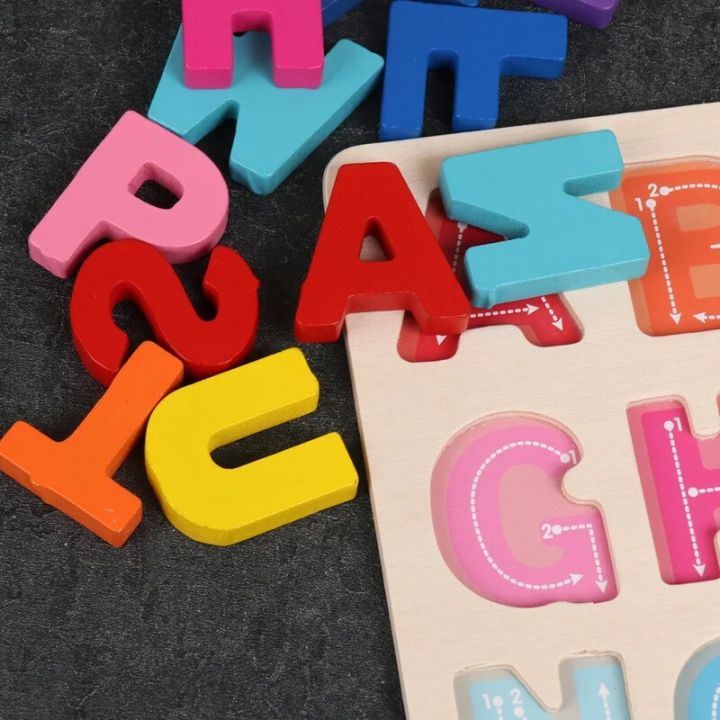 Montessori%20Wooden%20Puzzle%203D%20Alphabet%20Letters%20Number%20Matching%20Game%20Baby%20Kids%20Toys%20Education%20Learning%20Toy%20for%20Children%202%20to%204%20Year%20-%20Image%204