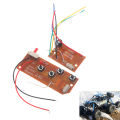 2.4G 4CH RC Remote Control 27MHz Circuit PCB Transmitter Receiver Board with Antenna Radio for RC Car Truck Conbo. 