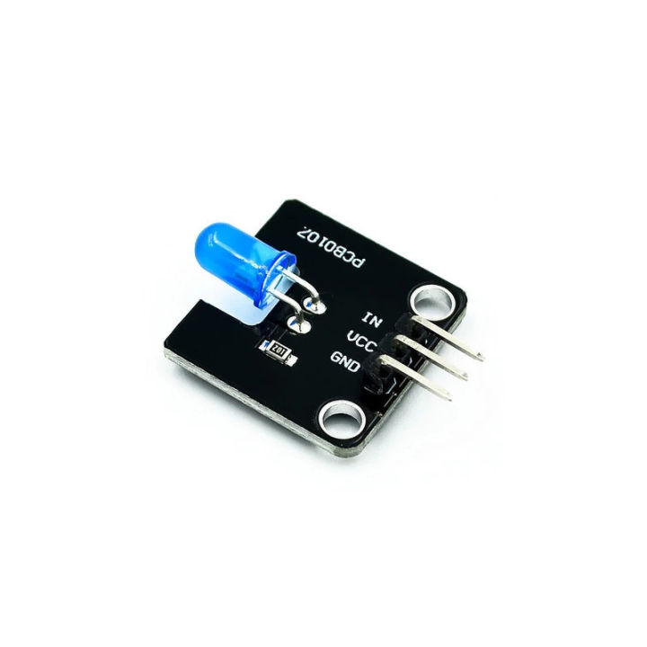 5mm Blue - Single LED Shield
