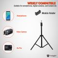 7ft Mobile Tripod Stand - Free Mobile Holder Included - Ideal for Photography and Live Streaming - Durable & efiicient.