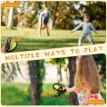 Throwing Catching Ball Toy Fun Fitness Hand Grasping Ball Racket for Adult Kid Multiple 2 Player Outdoor Indoor Interactive Game. 