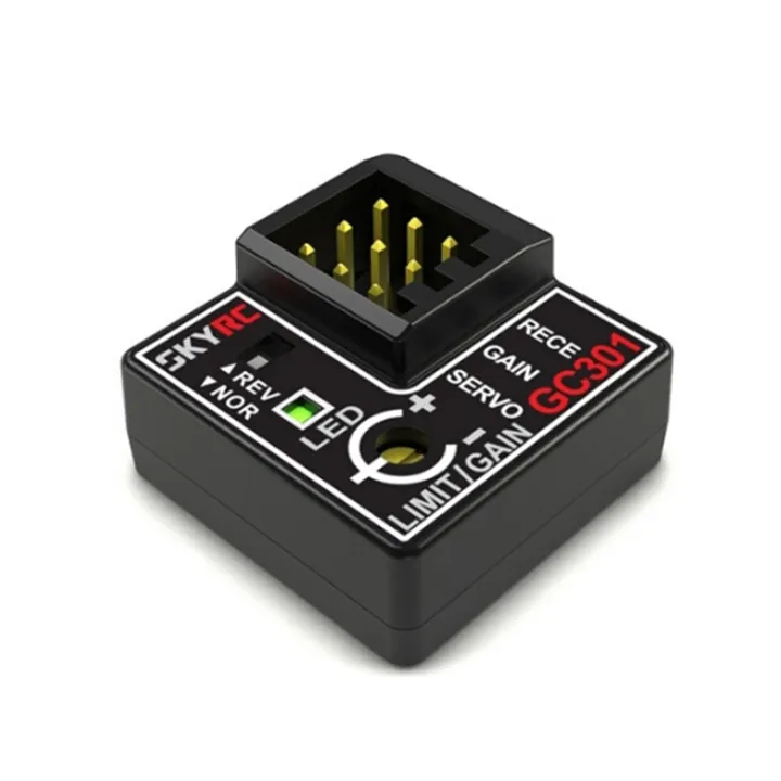 Gyro Sensor GC301 4-8.4V Mini Gyro Sensor Gyroscope for RC Car Steering ...