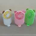 Homesteading Cute Handheld Pocket Fan Portable Korean Rechargeable USB Handy Mini Fan with Stand.