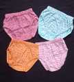 Half pant multicolour for baby girls & Boy unisex 4 pieces combo. 
