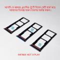 Sim Tray  For Infinix Hot 9 Play SIM-Card Holder / Sim-Card  Solt.. 