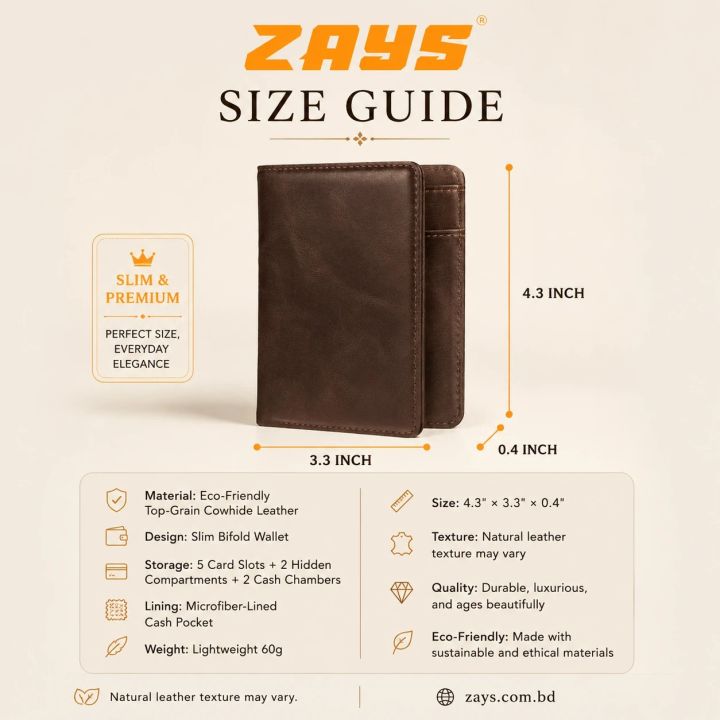 Zays%20Eco-Friendly%20Top-Grain%20Cowhide%20Leather%20Bifold%20Wallet%20for%20Men,%20Slim%20Compact%20Wallet%204.3%20x%203.3%20x%200.4%20Inch,%205%20Card%20Slots,%202%20Hidden%20Compartments,%202%20Cash%20Chambers,%20Microfiber-Lined%20Pocket,%20Lightweight%2060g%20-%20Image%208